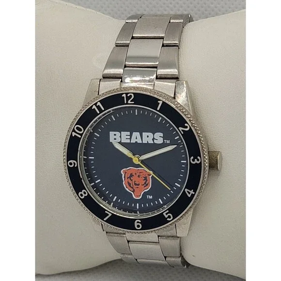 Mens Chicago Bears by Fantasma Vintage 1996 NFLP Rare Find NFL Football Watch 01 - Picture 2 of 8